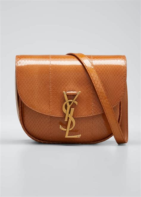 kaia small snakeskin ysl crossbody bag|SAINT LAURENT .